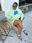 SUNNY SAYS CHILL JOGGER SHORTS