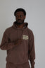 Brown Sports Hoodie