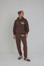 Brown Sports Hoodie