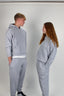 STONE GREY HOODIE: FOR TEENS