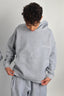 STONE GREY HOODIE: FOR TEENS