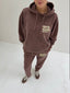 Brown Sports Hoodie