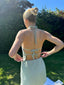 Summer Staple Backless Top- Mint Green