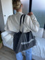 Washed Black: Sunday Shopper Tote Bag