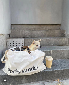 Sunday Shopper Tote Bag