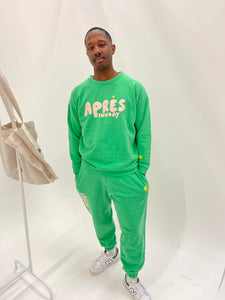 PEACHES AND GREEN: JOGGERS